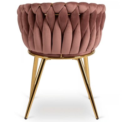 Обідній стілець Mebel Elit CAPI Welur Рожевий ME.CAPI/R/ZL/V/K фото - 4