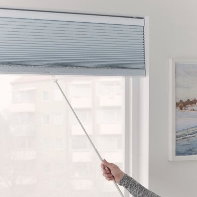 IKEA Рулонная штора TRIPPEVALS 140x195 см Белый (ИКЕА TRIPPEVALS) 30506545 фото - 4