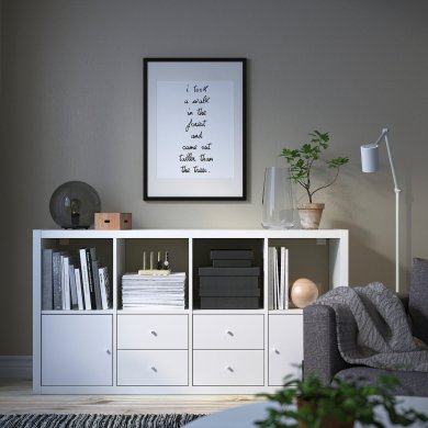 IKEA Стеллаж KALLAX Белый (ИКЕА КАЛЛАКС) 59278307 фото - 13