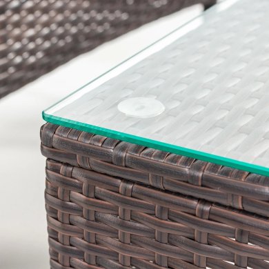 Комплект садових меблів Meven PRESTON Коричневий - 8 Комплект садових меблів Meven PRESTON Коричневий MV-HD1900-PRESTON фото - 8