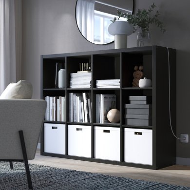 IKEA Стеллаж KALLAX Коричневый (ИКЕА КАЛЛАКС) 20409936 фото - 14