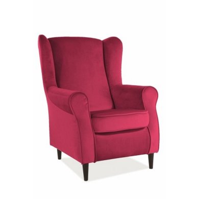 Кресло мягкое Signal Baron Velvet Бордовый BARONV59-P