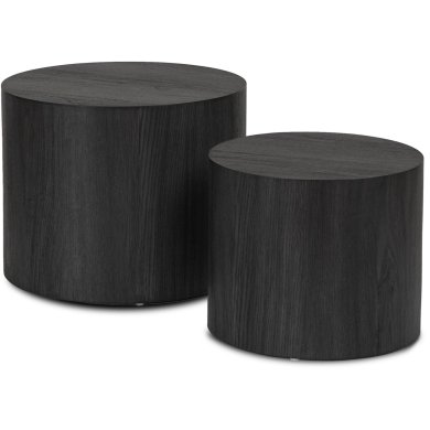 Комплект журнальних столів Mebel Elit LEILA 2 шт Чорний - 4 Комплект журнальних столів Mebel Elit LEILA 2 шт Чорний ME.LEILA/CZ/L фото - 4