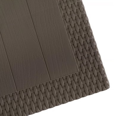 Садовий стіл Mebel Elit FARGO Коричневий ME.FARGO/BR/RT/OGR/S фото - 6