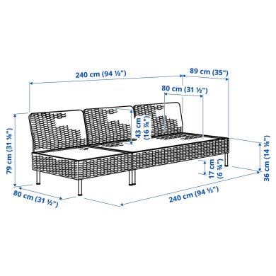 IKEA VITTSKAR (ИКЕА ВИТТСКАР) 99591131 фото - 2