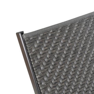 Шезлонг Mebel Elit ROULE Черный ME.ROULE/CZ/RT/OGR/LEZ фото - 6