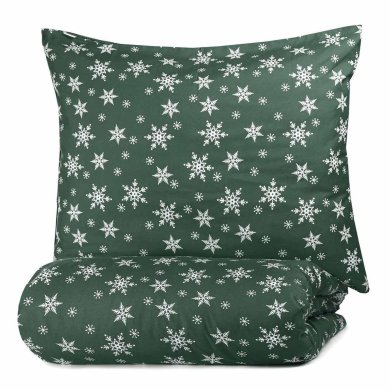 Комплект постільної білизни Homla STARLING 160x200 см Зелений Комплект постільної білизни Homla STARLING 160x200 см Зелений 162991