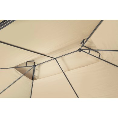 Садовая беседка Corciano CRISTINA 3x3 м Капучино 5901721057876 фото - 7