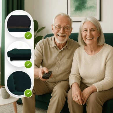 Раскладной диван Mebel Elit PIANO Welur Зеленый PPHUE.DOROTKA/KRONOS19/WER фото - 7