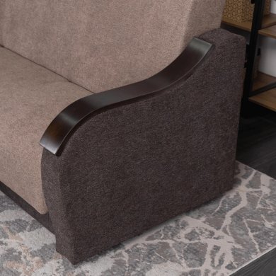 Розкладний диван Mebel Elit BLOOM Коричневий - 10 Розкладний диван Mebel Elit BLOOM Коричневий PPHUE.NEVADAII/O/POLARIS4/6/WER фото - 10