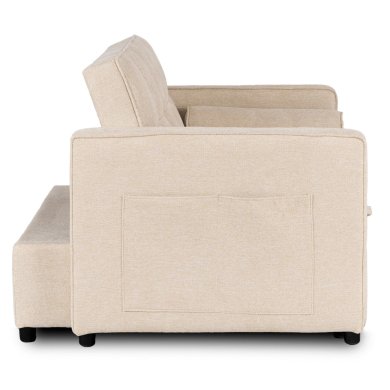 Крісло м'яке розкладне Mebel Elit CORRA Бежевий ME.CORRA/BZ/T/SOF фото - 2