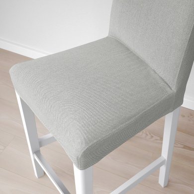 Барний стілець BERGMUND Світло-сірий - 6 IKEA Барний стілець BERGMUND Світло-сірий (ИКЕА БЕРГМУНД) 39388203 фото - 6