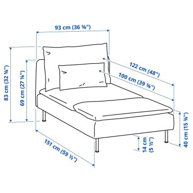 IKEA SODERHAMN (ИКЕА СОДЕРХЭМН) 39621701 фото - 3