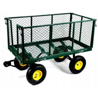 Садовая тележка Garden Line XL 200 л Зеленый WOZ0108G