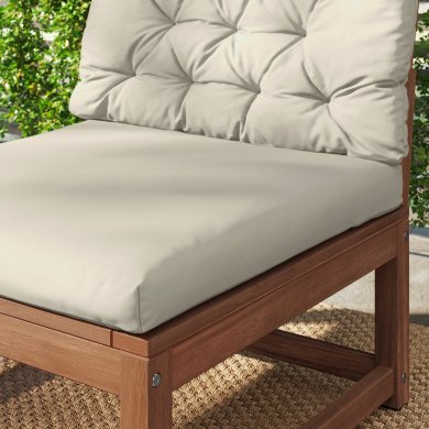 IKEA Садовий диван NAMMARO Бежевий (ИКЕА НАММАРО) 49575218 фото - 3