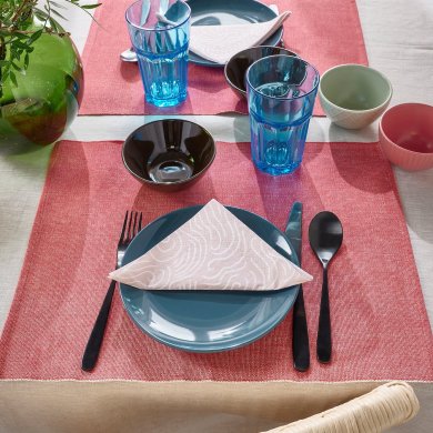IKEA Сервировочный коврик SVARTSENAP 35x45 см Розовый (ИКЕА СВАРЦЕНАП) 70532892 фото - 2