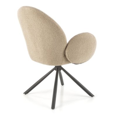 Обеденный стул поворотный Halmar K498 Капучино V-CH-K/498-KR-CAPPUCCINO фото - 2