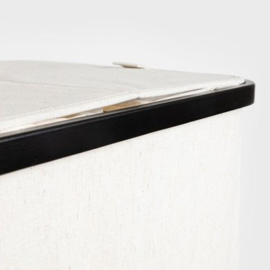 Кошик для білизни Homla DAVEY Білий 235908 фото - 4