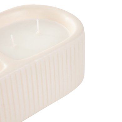 Ароматическая свеча Homla COZY Vanilla Honey 210 г Экрю 234188 фото - 2