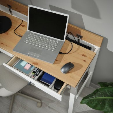 Письмовий стіл HEMNES Сосна - 6 IKEA Письмовий стіл HEMNES Сосна (ИКЕА ХЕМНЭС) 30534954 фото - 6