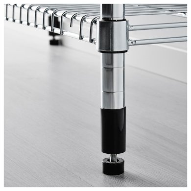 Стеллаж OMAR Серебристый - 4 IKEA Стеллаж OMAR Серебристый (ИКЕА ОМАР) 69829083 фото - 4