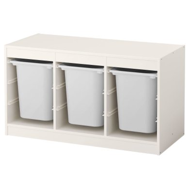 IKEA Стелаж із контейнерами TROFAST (ИКЕА ТРОФАСТ) 49123405