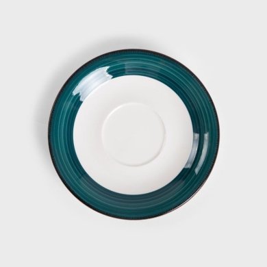 Чашка з блюдцем Homla NULI 250 мл Синій 230847 фото - 3