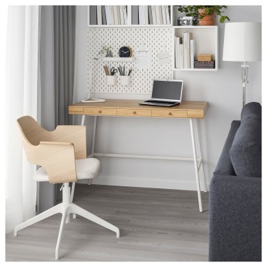 Письменный стол LILLASEN Бамбук - 10 IKEA Письменный стол LILLASEN Бамбук (ИКЕА ЛИЛЛАСЕН) 90278277 фото - 10