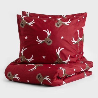 Комплект постільної білизни Homla REINDEER 140x200 Принт 231410