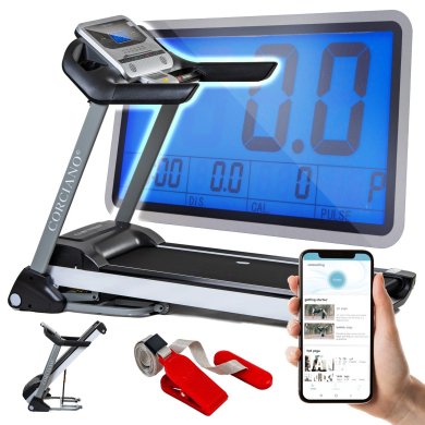 Бігова доріжка Corciano GRANDE L650S 20 км/г 150 кг 5906333000036 фото - 14