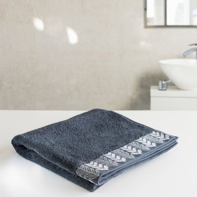 Полотенце для тела Homla ALAIDA 70х130 см Синий 231686 фото - 5