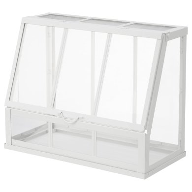 Мини парник теплица AKERBAR 45х22х35 см Белый - 7 IKEA Мини парник теплица AKERBAR 45х22х35 см Белый (ИКЕА АКЕРБАР) 30537170 фото - 7