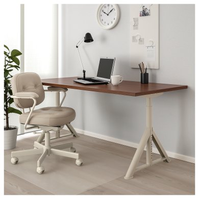 IKEA Письменный стол IDASEN Дерево (ИКЕА IDÅSEN) 89281030 фото - 5