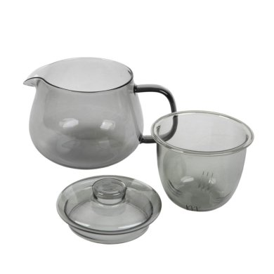 Чайник заварник Homla SLOANE 580 мл Сірий - 3 Чайник заварник Homla SLOANE 580 мл Сірий 227076 фото - 3