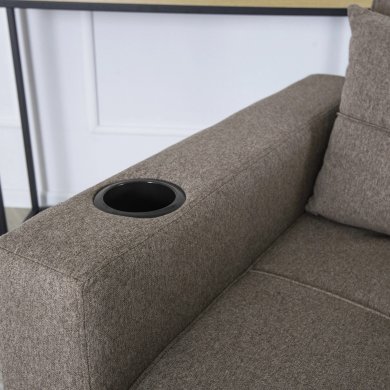 Крісло м'яке розкладне Mebel Elit American SOLOR Бежевий ME.SOLOR/BZ/T/FW фото - 16