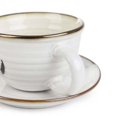 Чашка с блюдцем Homla MOSHA 100 мл Принт 227790 фото - 3