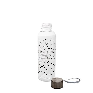 Пляшка для води з конфетті Homla AINO 0,5л | Прозорий - 2 Пляшка для води з конфетті Homla AINO 0,5л | Прозорий 162641 фото - 2