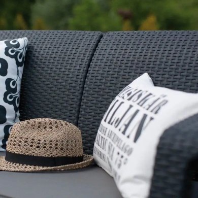 Комплект садовой мебели Keter CORFU REST Графит 241725 фото - 7