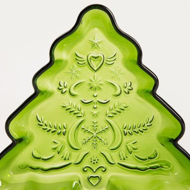 Сервировочное блюдо Homla VARI 22x21 см Зеленый 241726 фото - 3