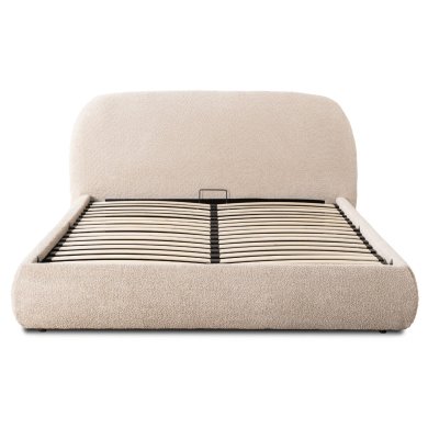 Ліжко Mebel Elit ROSSO Boucle 160x200 см Бежевий ME.ROSSO/160/BZ/TB/LOZZPOJ фото - 6