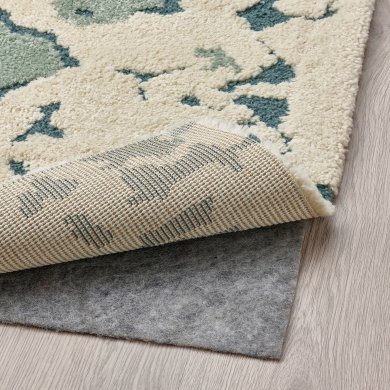 IKEA Килим RINGKLOCKA 160х230 см Зелений (ИКЕА РИНГКЛОК) 70578012 фото - 4