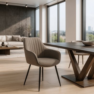 Обеденный стул Mebel Elit MALAGA Капучино - 5 Обеденный стул Mebel Elit MALAGA Капучино ME.MALAGA/CAP/CZ/T/K фото - 5