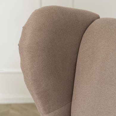 Крісло м'яке з пуфом Mebel Elit EVAN 2 Бежевий ME.EVAN2/BZ/D/T/FWPD фото - 11