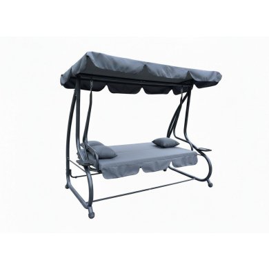 Садовые качели Garden Line 210x120x170 см Антрацит KRE3101 фото - 3