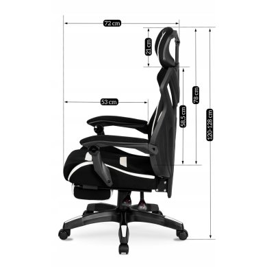 Геймерське крісло Mebel Elit MAXIMO Білий - 12 Геймерське крісло Mebel Elit MAXIMO Білий ME.MAXIMO/CZ/B/T/FO фото - 12