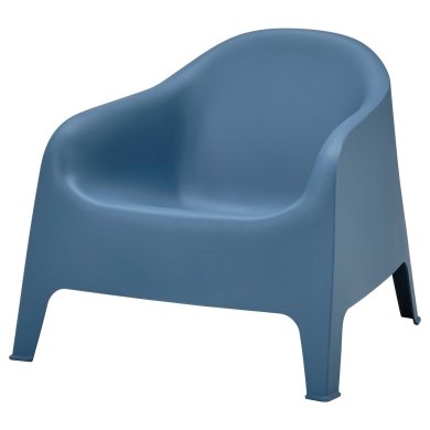 IKEA Садовое кресло SKARPO Синий (ИКЕА СКАРПО) 90522745