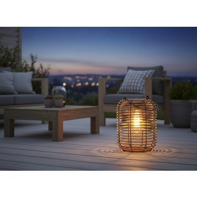 Декоративний світильник на сонячній батареї Garden Line LAP8914 Бежевий LAP8914 фото - 4