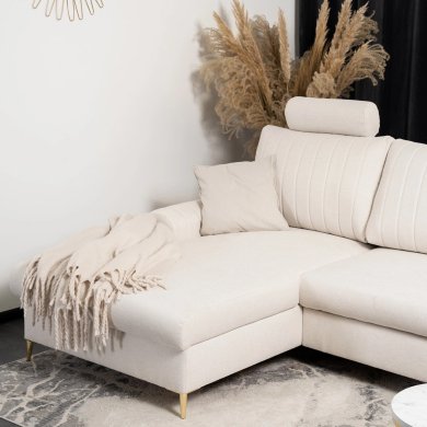 Розкладний диван Mebel Elit BILBAO Бежевий MLK.MONACO/LOFT1/NARL фото - 5