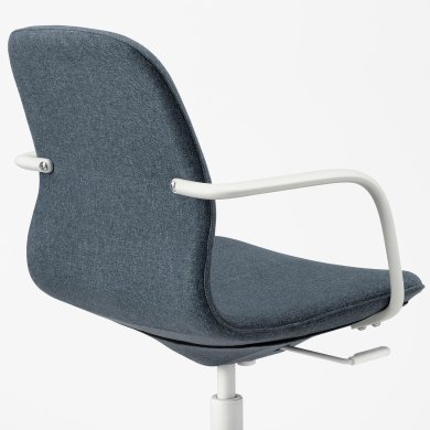 IKEA Офісне крісло LANGFJALL Синій (ИКЕА ЛАНГФЬЯЛЛЬ) 69252769 фото - 20