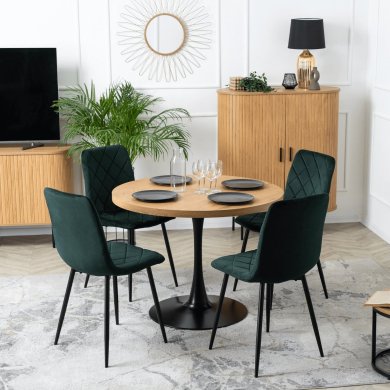 Обеденный стул Mebel Elit FORIS Зеленый ME.FORIS/Z/V/K фото - 6